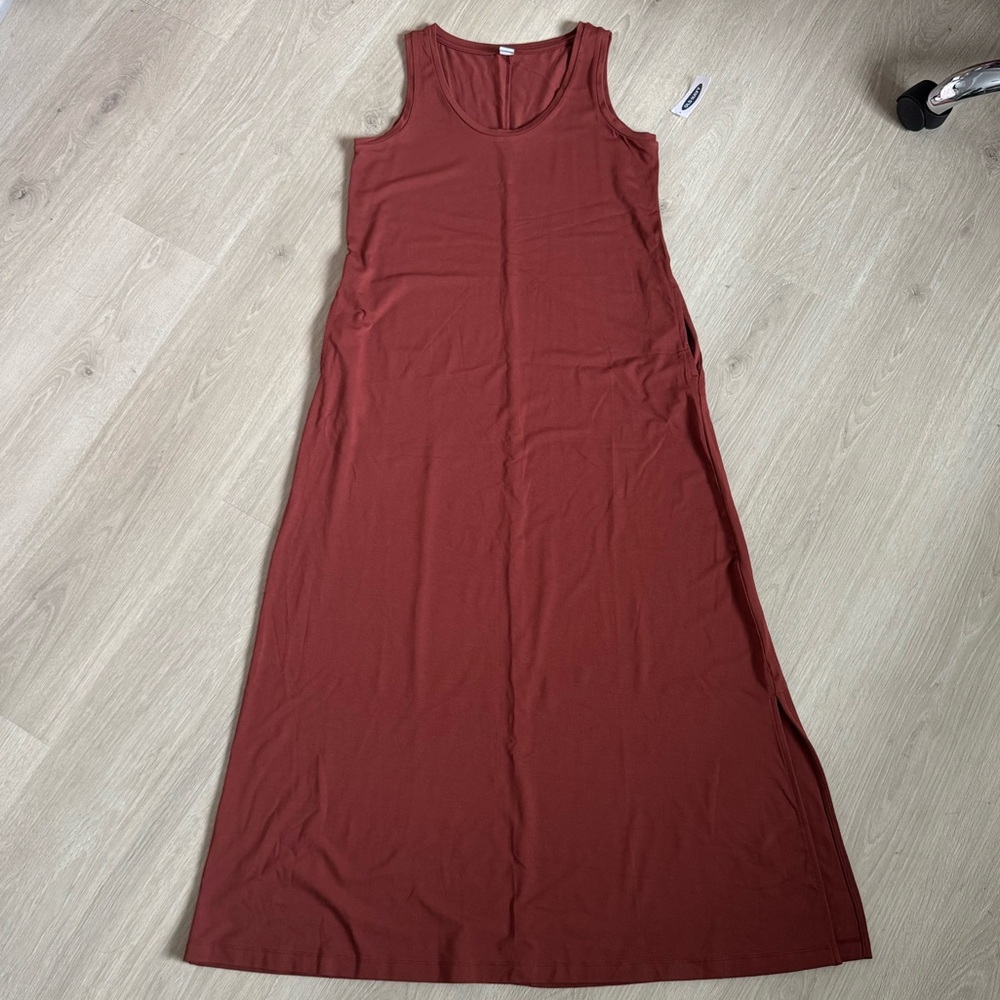 Old Navy Sleeveless Jersey-Knit Maxi Tank Dress for Women - S